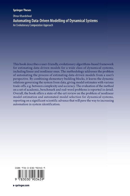 Produktbild: Automating Data-Driven Modelling of Dynamical Systems