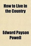 Produktbild: How to Live in the Country