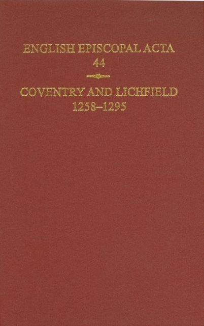 Produktbild: Coventry & Lichfield 1258-1295