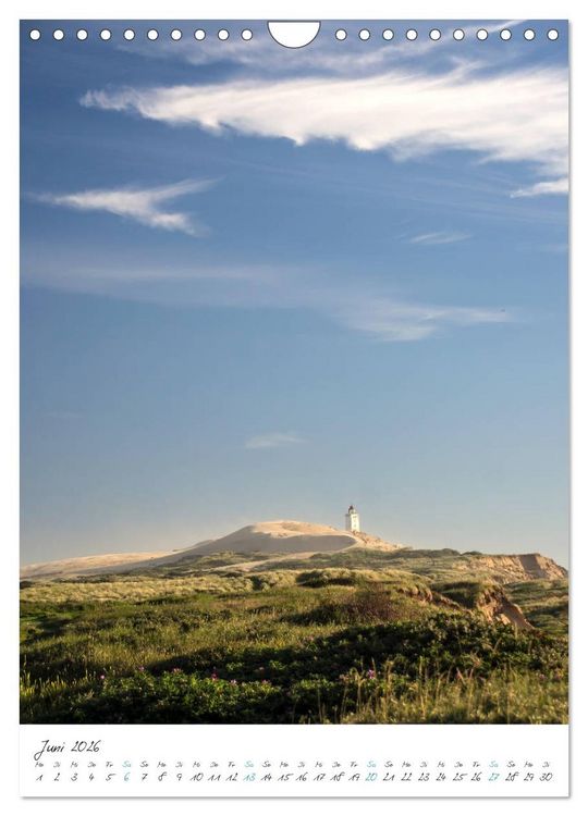 Produktbild: J&uuml;tlands Nordsee (Wandkalender 2026 DIN A4 hoch), CALVENDO Monatskalender