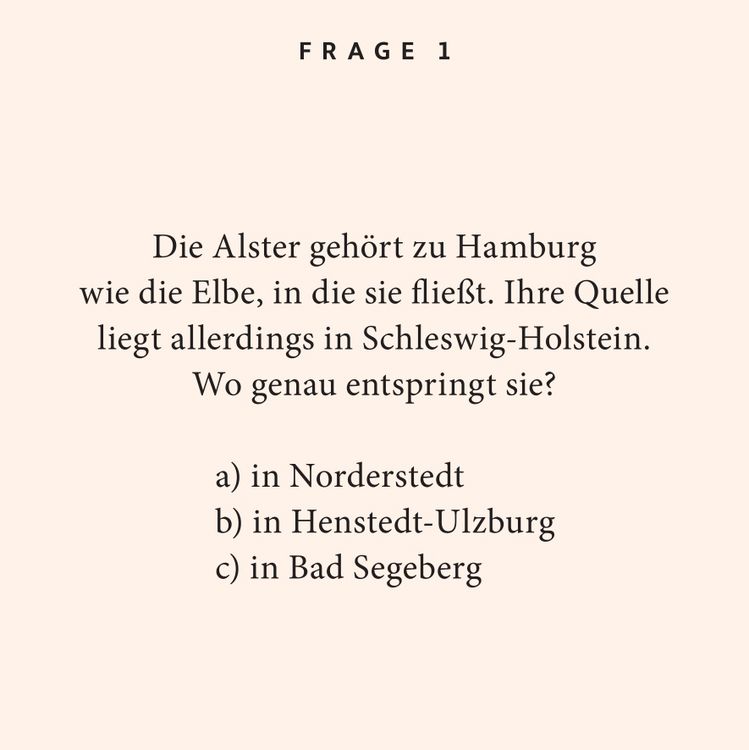 Produktbild: Hamburg-Quiz