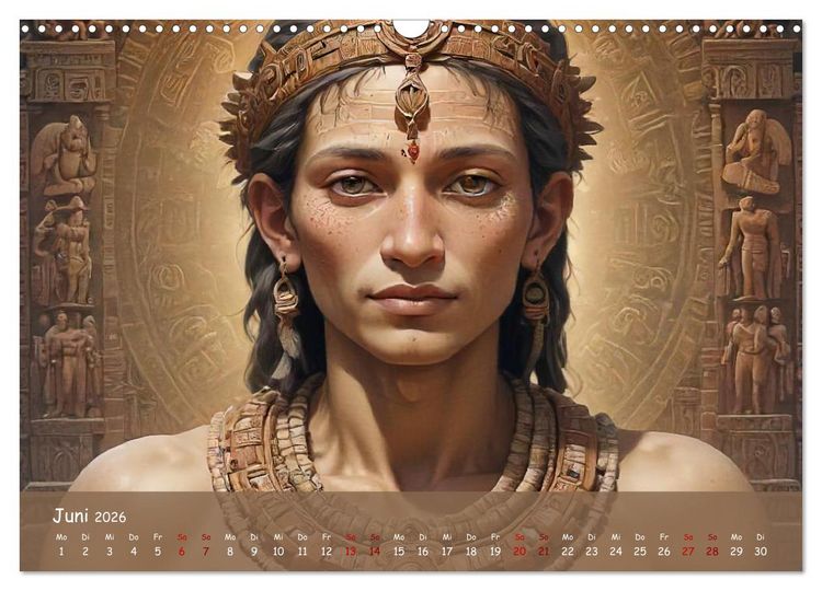 Produktbild: Faszination Maya: Einblicke in eine versunkene Welt (Wandkalender 2026 DIN A3 quer), CALVENDO Monatskalender