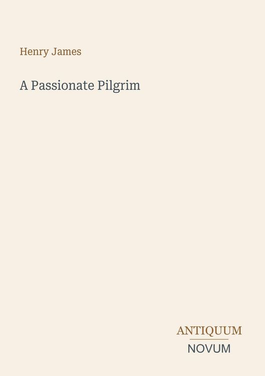 Produktbild: A Passionate Pilgrim