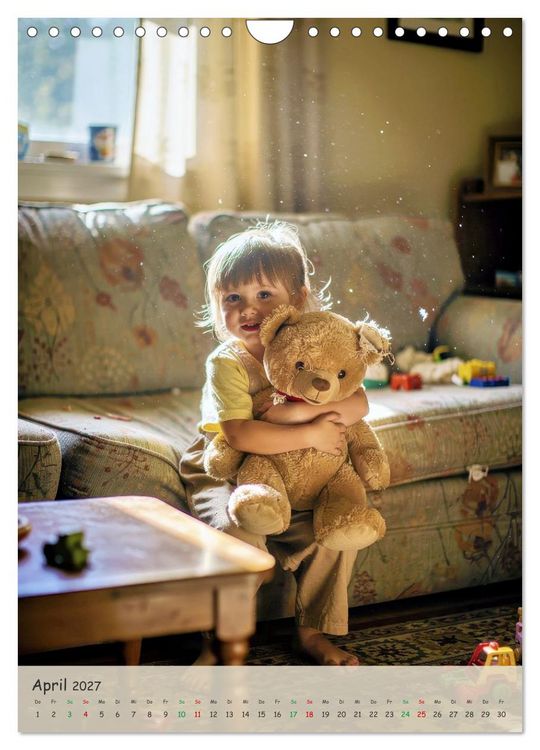 Produktbild: Mein liebster Teddy (Wandkalender 2027 DIN A4 hoch), CALVENDO Monatskalender