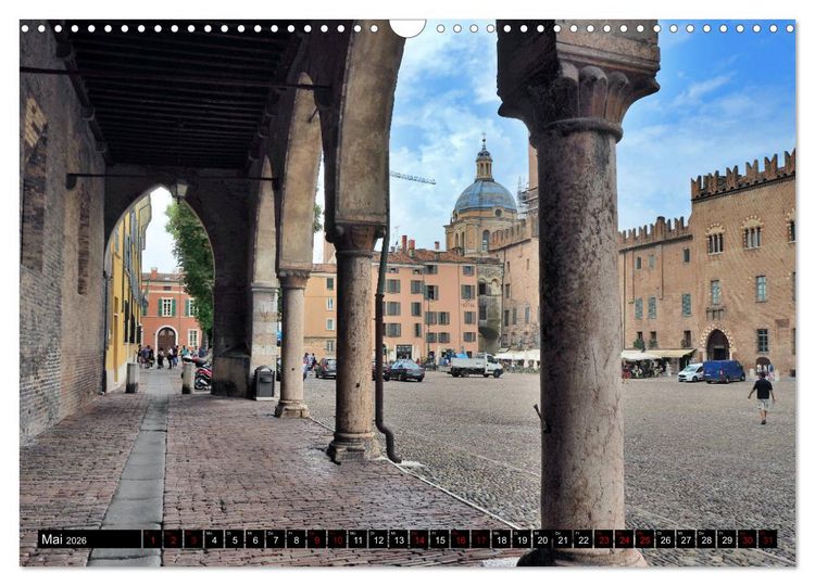 Produktbild: Die Renaissancestadt Mantua (Wandkalender 2026 DIN A3 quer), CALVENDO Monatskalender