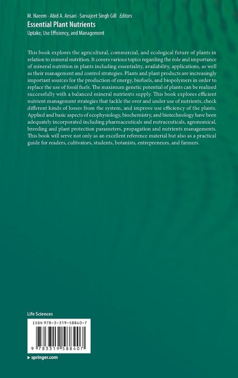 Produktbild: Essential Plant Nutrients