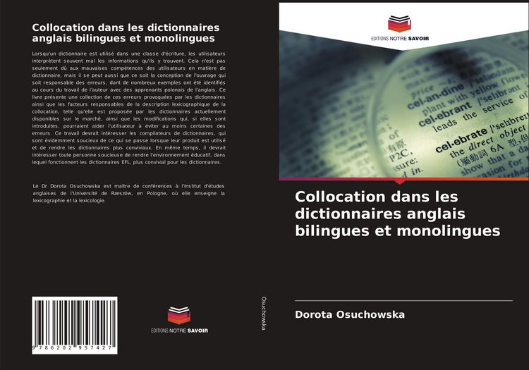 Produktbild: Collocation dans les dictionnaires anglais bilingues et monolingues
