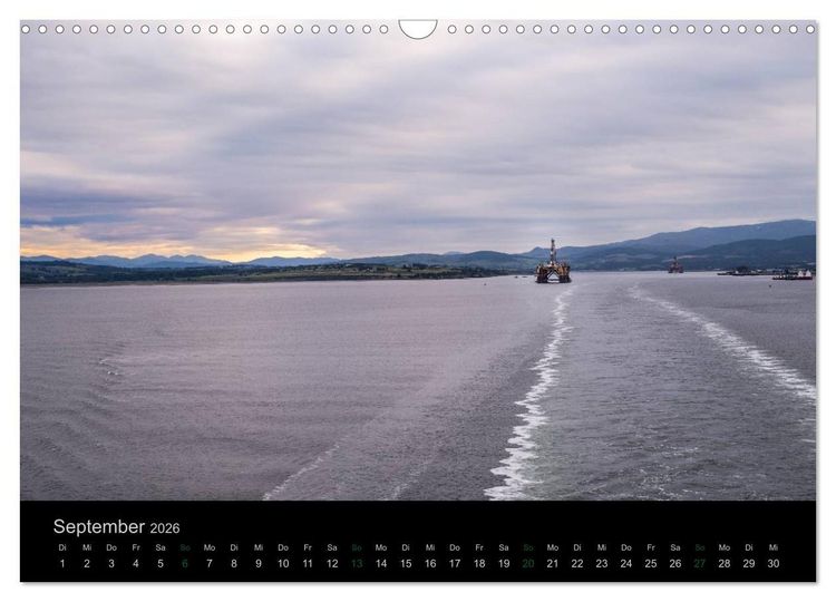 Produktbild: Schottland Highlands und Ostk&uuml;ste (Wandkalender 2026 DIN A3 quer), CALVENDO Monatskalender