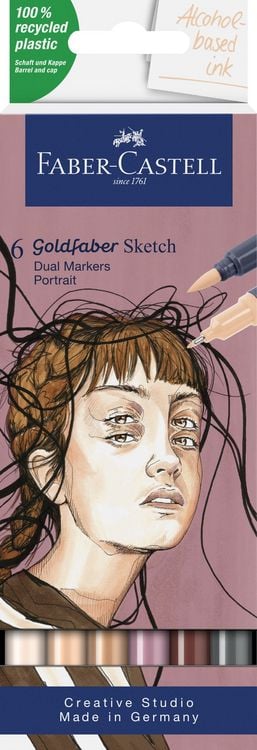 Produktbild: Sketch Marker Gofa 6er Etui