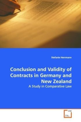 Produktbild: Herrmann Stefanie: Conclusion and Validity of Contracts in G