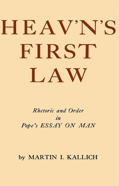 Produktbild: Heav'n's First Law
