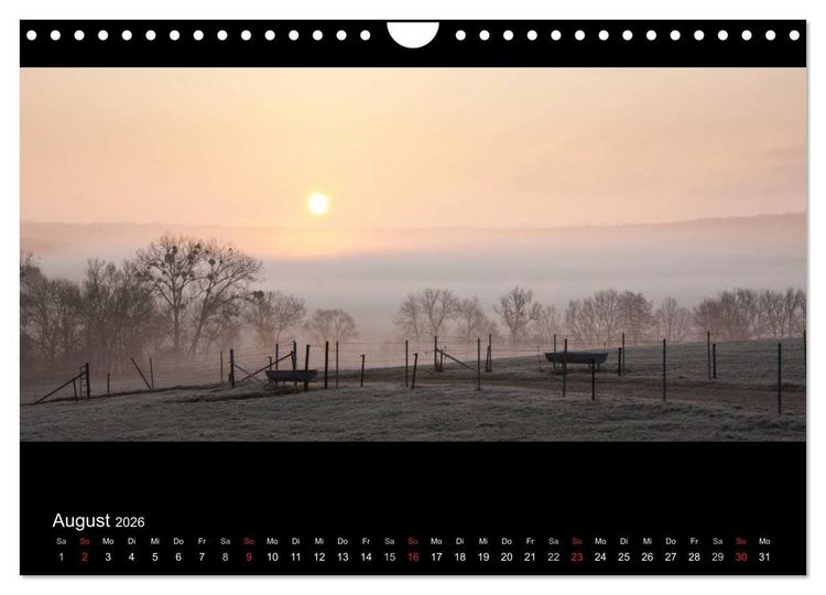 Produktbild: NEBEL (Wandkalender 2026 DIN A4 quer), CALVENDO Monatskalender