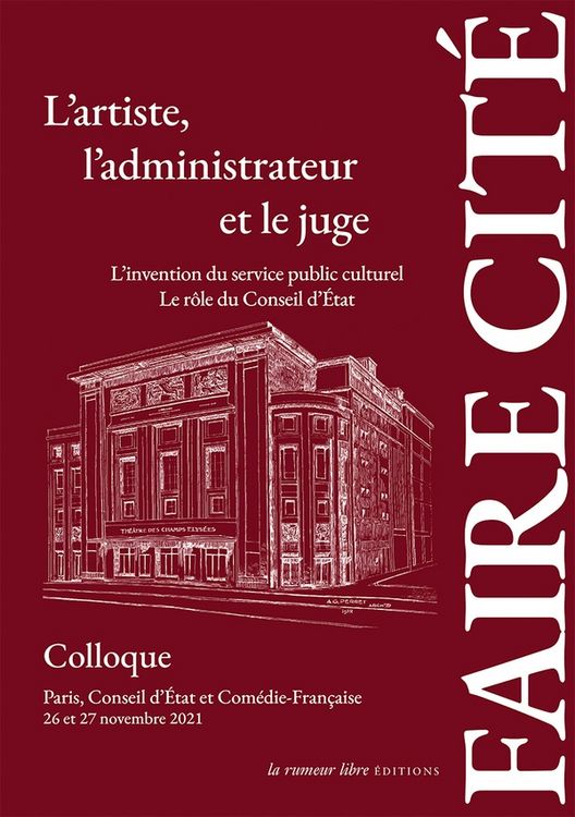 Produktbild: Artiste administrateur et juge