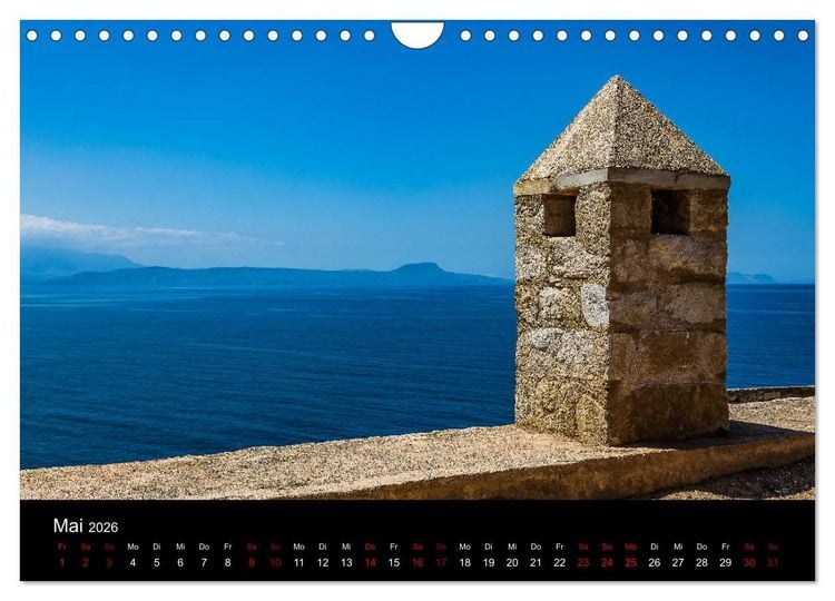 Produktbild: Reiseziele in Griechenland (Wandkalender 2026 DIN A4 quer), CALVENDO Monatskalender