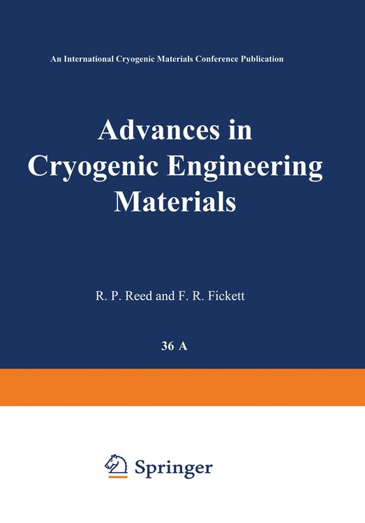 Produktbild: Advances in Cryogenic Engineering Materials