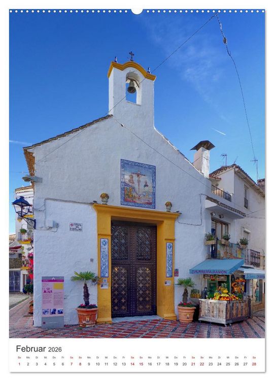Produktbild: Marbella - Die Costa del Sol in Hochform (Wandkalender 2026 DIN A2 hoch), CALVENDO Monatskalender