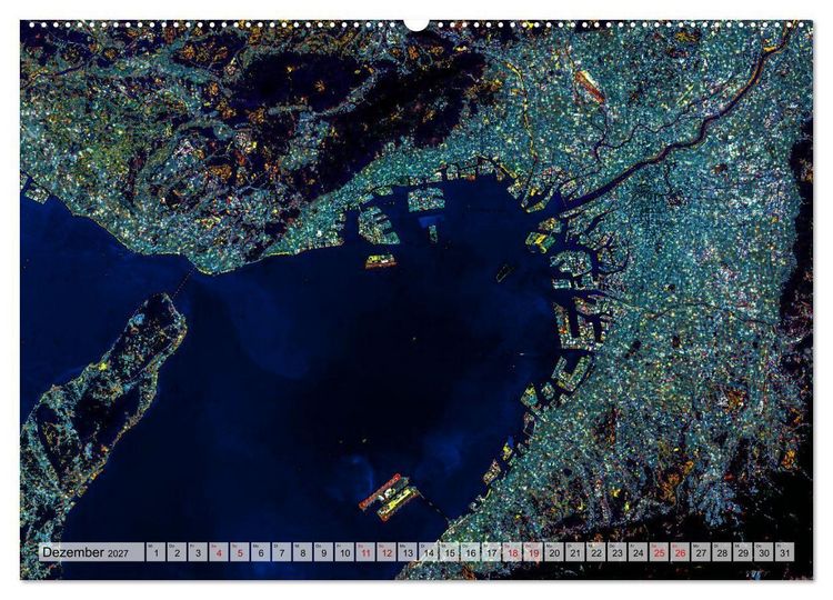Produktbild: Sensationelle Bilder Unserer Erde - Oasen W&uuml;stenst&auml;dte Millionenst&auml;dte (Wandkalender 2027 DIN A2 quer), CALVENDO Monatskalender