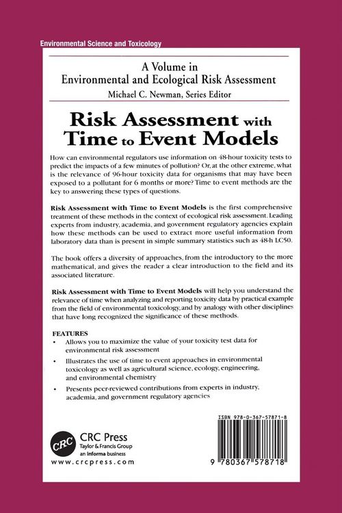 Produktbild: Risk Assessment with Time to Event Models
