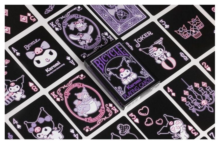 Produktbild: Bicycle Kuromi (Designer Spielkarten, Poker, Skat...)