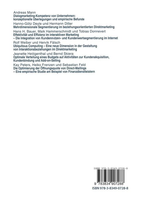 Produktbild: Direct Marketing