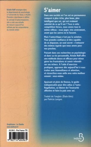 Produktbild: S'aimer : comment se r&eacute;concilier avec soi-m&ecirc;me