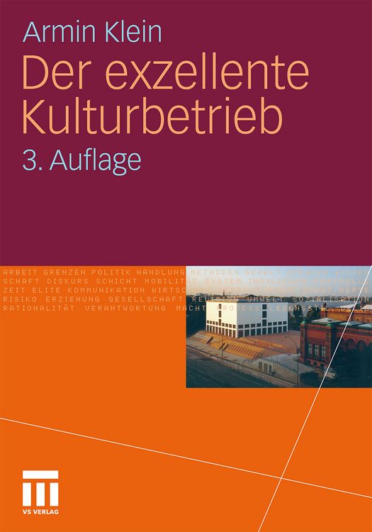 Produktbild: Der exzellente Kulturbetrieb