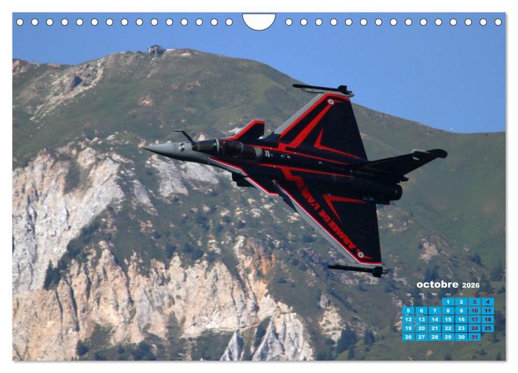 Produktbild: Les ailes fran&ccedil;aises au-dessus des cimes (Calendrier mural 2026 DIN A4 vertical), CALVENDO calendrier mensuel