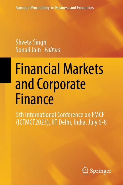 Produktbild: Financial Markets and Corporate Finance