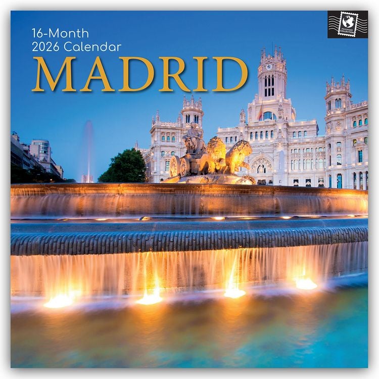Produktbild: Madrid 2026 – 16-Monatskalender