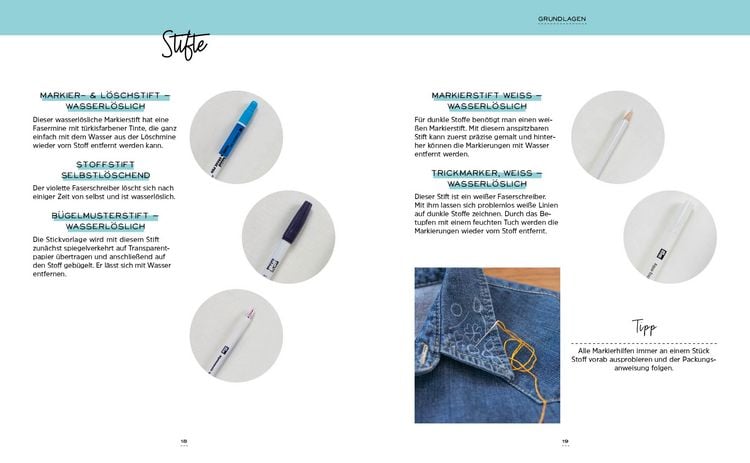 Produktbild: Sticken: Stich f&uuml;r Stich &ndash; Schick bestickt