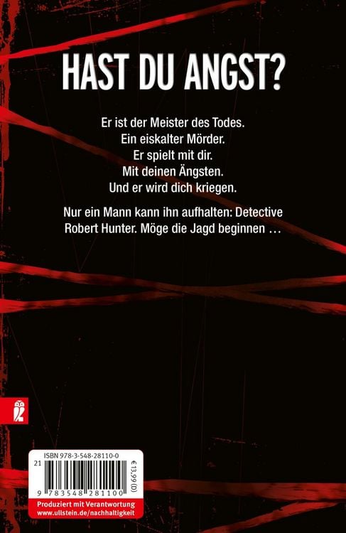 Produktbild: Der Vollstrecker / Detective Robert Hunter Band 2