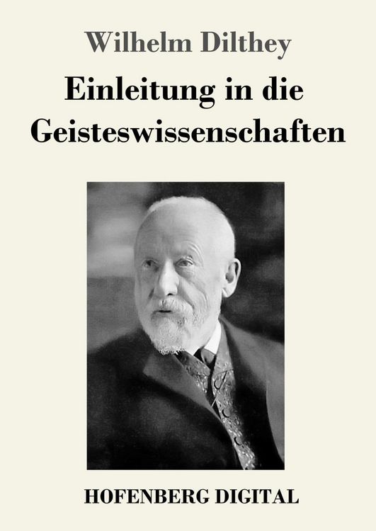 Produktbild: Einleitung in die Geisteswissenschaften