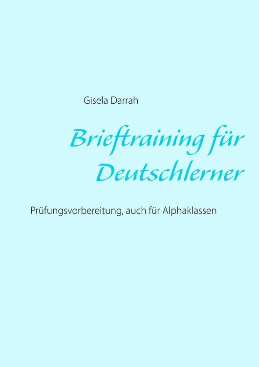 Produktbild: Brieftraining f&uuml;r Deutschlerner