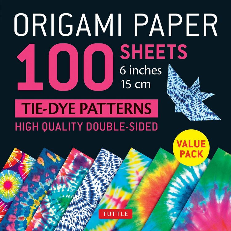 Produktbild: Origami Paper 100 Sheets Tie-Dye Patterns 6 (15 CM)