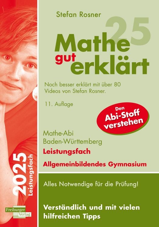 Produktbild: Mathe gut erkl&auml;rt 2025 Leistungsfach Baden-W&uuml;rttemberg Gymnasium
