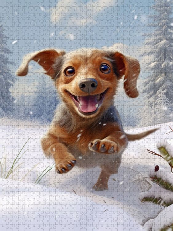 Produktbild: CALVENDO Puzzle Schneeflitzer | 2000 Teile Lege-Gr&ouml;&szlig;e 90x67cm Foto-Puzzle f&uuml;r gl&uuml;ckliche Stunden