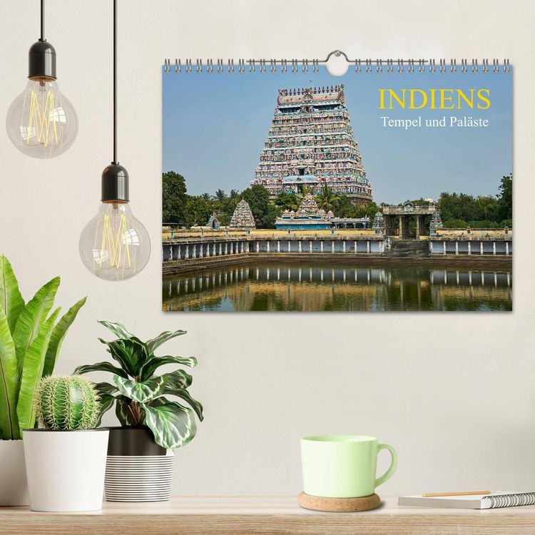 Produktbild: Indiens Tempel und Pal&auml;ste (Wandkalender 2026 DIN A4 quer), CALVENDO Monatskalender