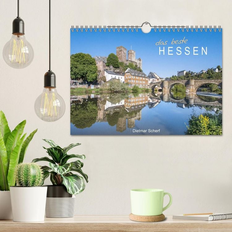 Produktbild: Das beste Hessen (Wandkalender 2026 DIN A4 quer), CALVENDO Monatskalender