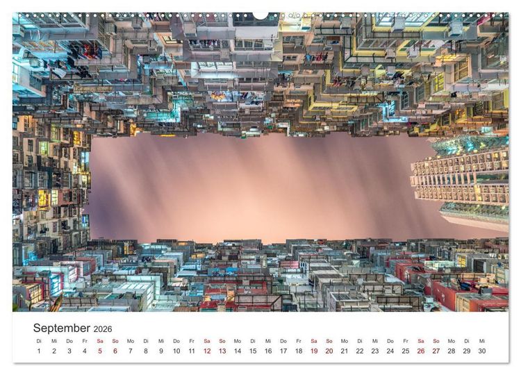 Produktbild: Hongkong - eine einzigartige Weltstadt (Wandkalender 2026 DIN A2 quer), CALVENDO Monatskalender