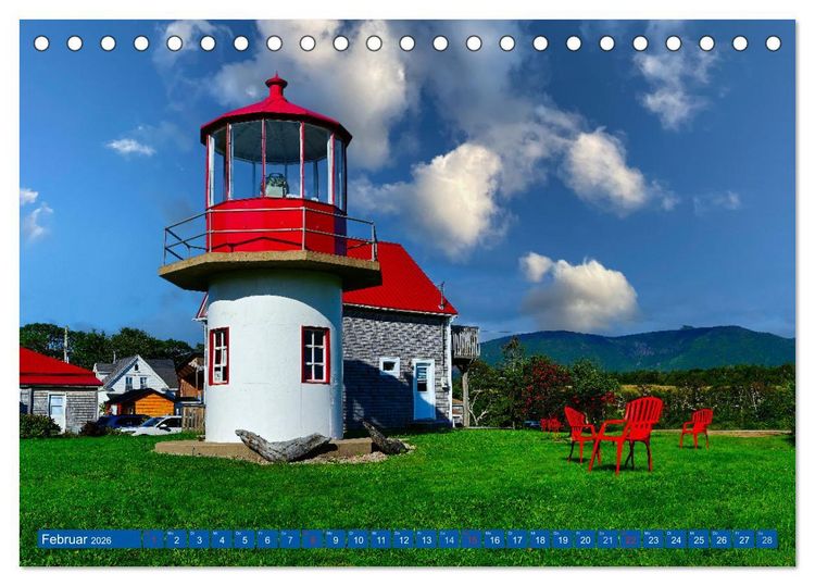 Produktbild: KANADA - Der maritime Osten (Tischkalender 2026 DIN A5 quer), CALVENDO Monatskalender