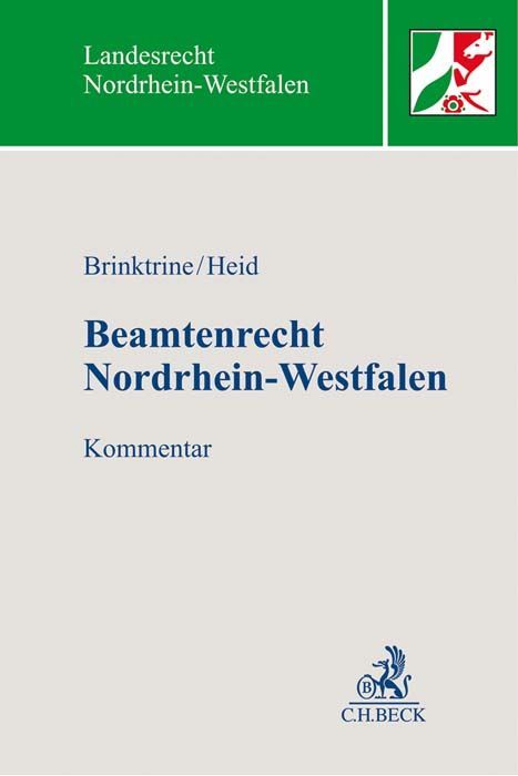 Produktbild: Beamtenrecht Nordrhein-Westfalen. Beamtenrecht NRW