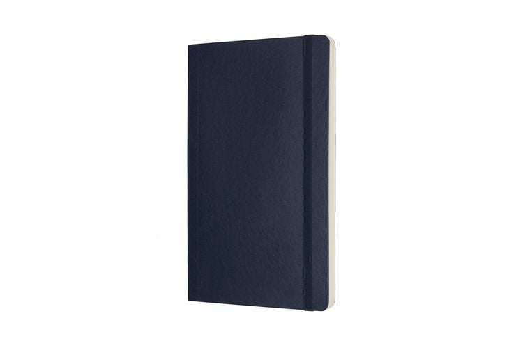 Produktbild: MOLESKINE NOTIZBUCH L/A5, PUNKTRASTER, SOFT COVER, SAPHIR