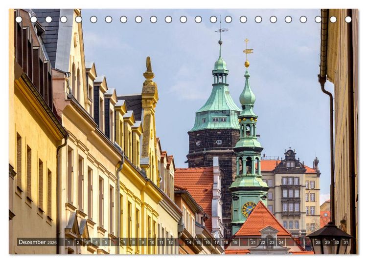 Produktbild: Unterwegs in Pirna (Tischkalender 2026 DIN A5 quer), CALVENDO Monatskalender