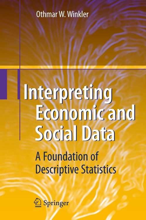 Produktbild: Interpreting Economic and Social Data