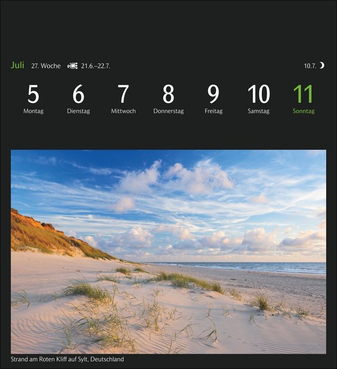 Produktbild: GEO Magische Natur Postkartenkalender 2027 - Wochenkalender mit 53 Postkarten