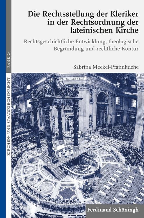 Produktbild: Die Rechtsstellung der Kleriker in der Rechtsordnung der lateinischen Kirche