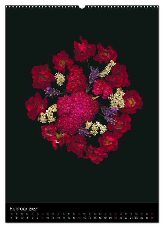 Produktbild: Blumen bei Nacht (hochwertiger Premium Wandkalender 2027 DIN A2 hoch), Kunstdruck in Hochglanz