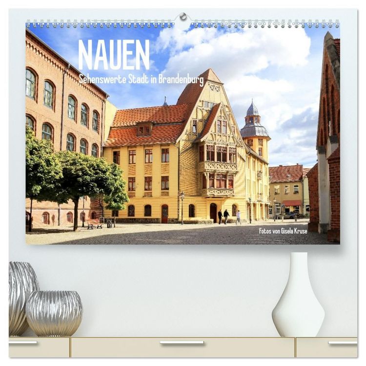Produktbild: Nauen - Sehenswerte Stadt in Brandenburg (hochwertiger Premium Wandkalender 2027 DIN A2 quer), Kunstdruck in Hochglanz