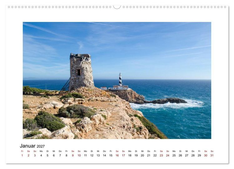 Produktbild: Mallorca - Stille Orte (Wandkalender 2027 DIN A2 quer), CALVENDO Monatskalender