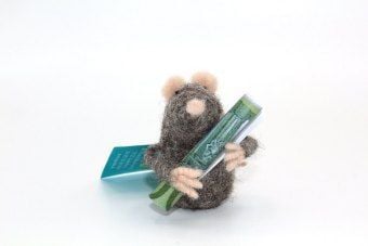 Produktbild: Geldm&auml;use, 5-7 cm, grau
